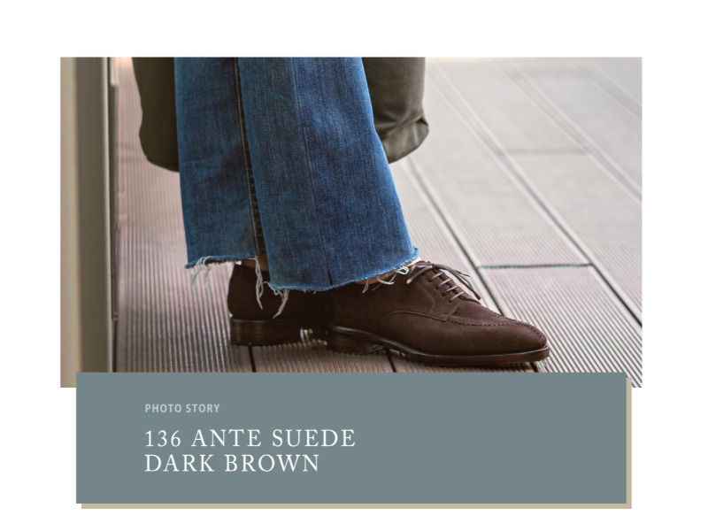  PHOTO STORY - 136 Ante Suede Dark Brown 