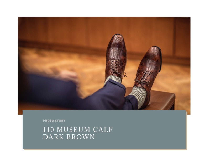  PHOTO STORY - 110 Museun Calf Dark Brown 