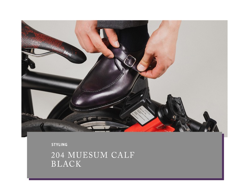 STYLING - 204 Museum Calf Black 
